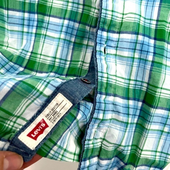 Levi’s boys plaid shirt, size 12yr-13yr, excellent condition - Picture 4 of 8